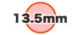 13.5mm