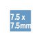 7.5mmx7.mm