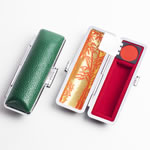 もみ革ケースグリーン03