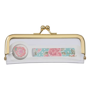 シャチハタ・Xスタンパー・おしゃれクリアがま口